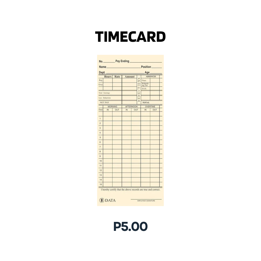 TIMECARD
